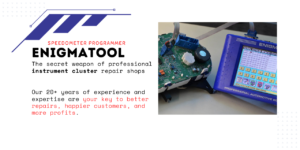 Enigmatool – Instrument clusters repair and mileage programming tool